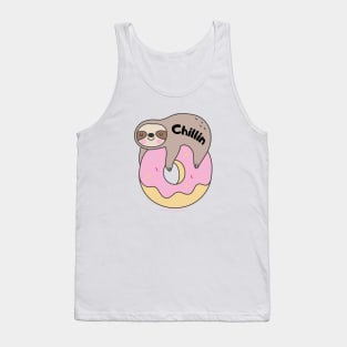 Sloth Design Tank Top